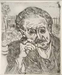 Portrait of Dr. Gachet (Auvers-sur-Oise), May 15, 1890